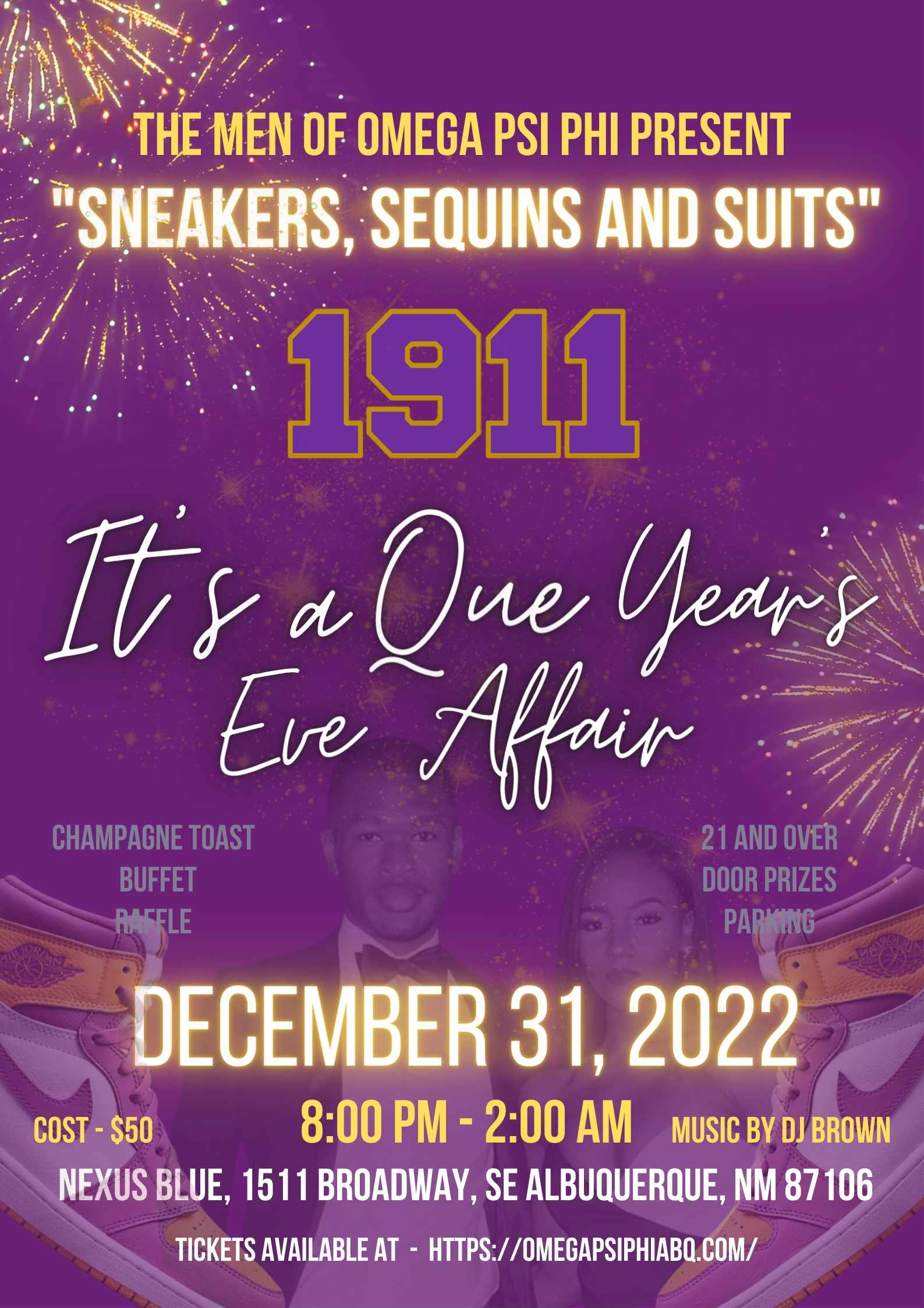 Omega Psi Phi Fraternity Inc. New Year s Eve Party